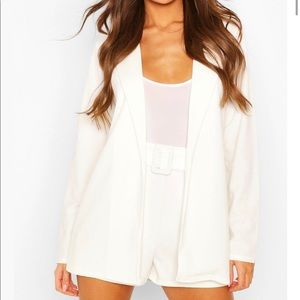 Blazer And Short Suit Set